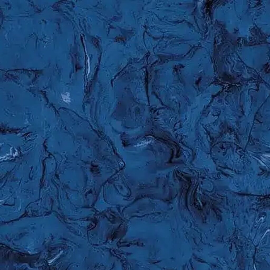 Blue – vzorka materiálu