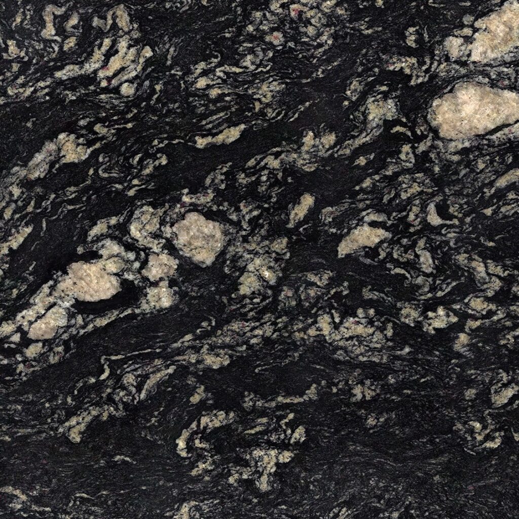 Indian Black – vzorka materiálu